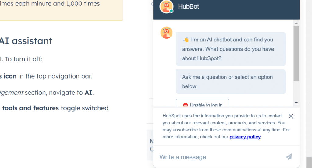 AI Chatbot Interaction 