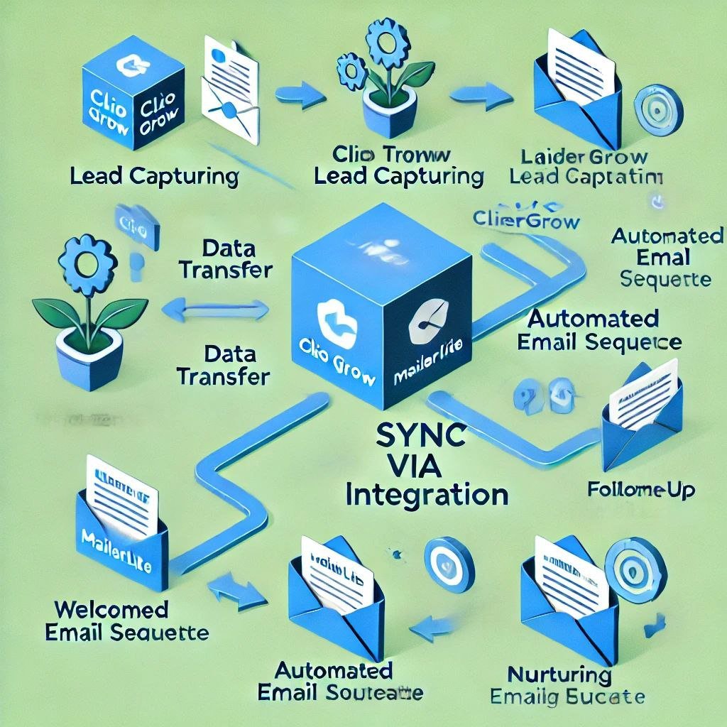 Integrate Clio Grow with MailerLite